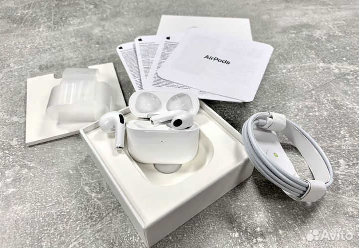 Airpods 3 (гарантия+чехол)