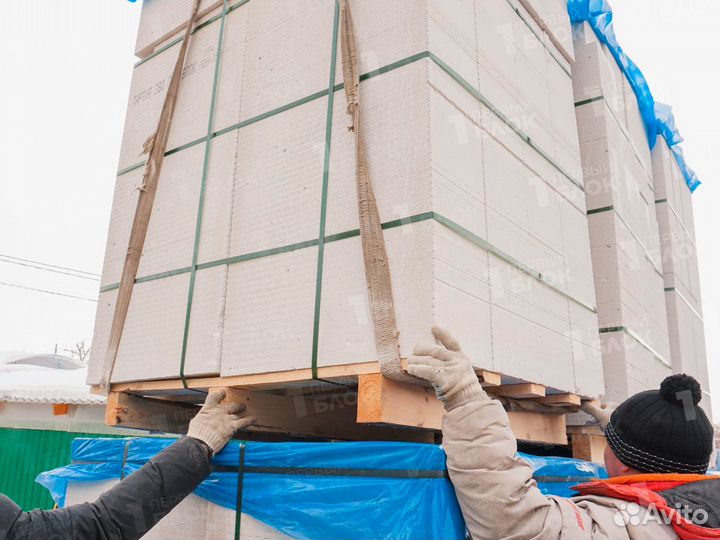 Газобетонные блоки Пораблок любой ширины