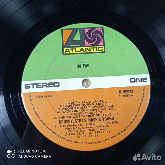 Crosby, Stills, Nash And Young – So Far (LP,UK)