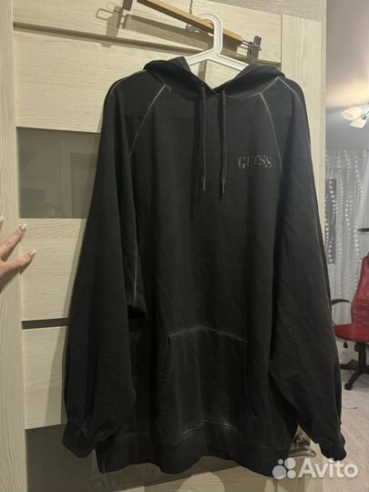 Худи guess со стразами