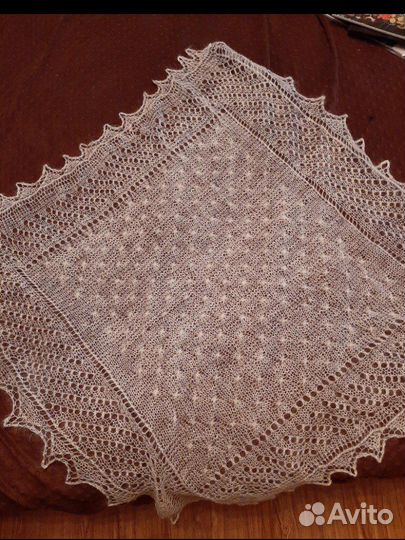 Варежки палантины паутинки носки козий пух