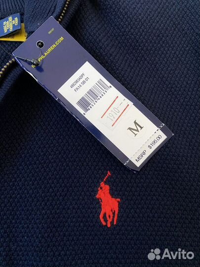 Джемпер Polo Ralph 1/4 zip