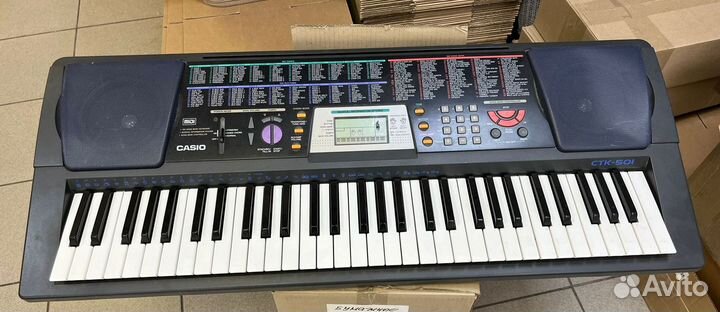 Синтезатор casio CTK-501