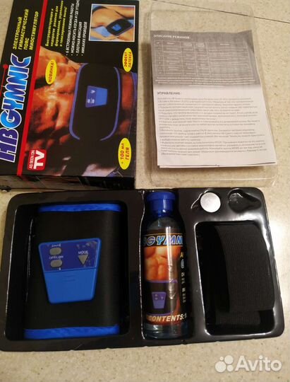 Пояс миостимулятор электронный