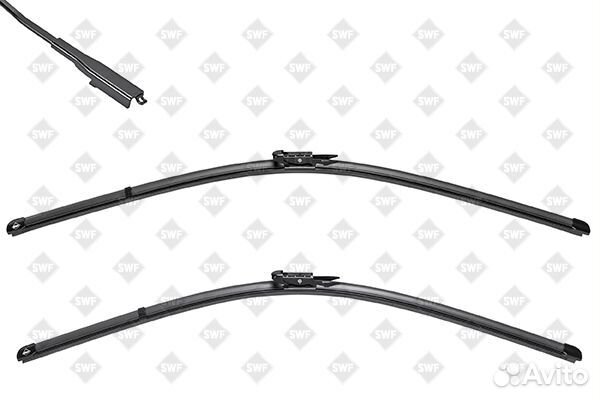 Щетки стеклоочистителя бескаркасные 700/650мм