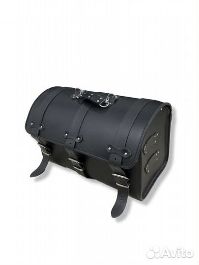 Кофр центральный для мотоцикла 30 л кожаный мото