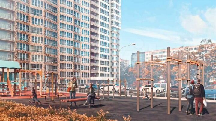 3-к. квартира, 57,7 м², 25/25 эт.