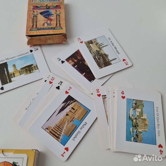 Карты игральные коллекционные Египет Греция