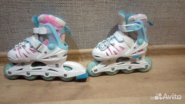 Роликовые коньки детские раздвижные