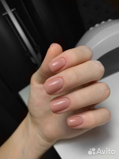 Покрытие гель-лак Наращивание ногтей