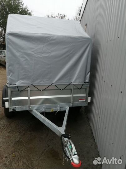 Прицеп двухосный Спутник 2,5х1,3м / категория 
