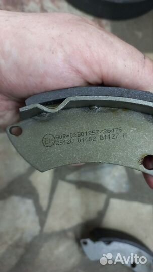 Тормозные колодки на volkswagen polo