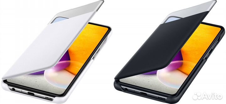 Чехол книжка Samsung Smart S View Wallet Cover A72