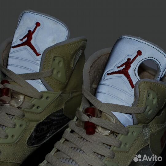 Кроссовки Air Jordan 5 x Off-White Sail