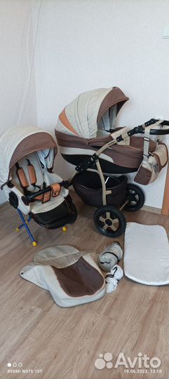 Коляска indigo 18 2 в 1