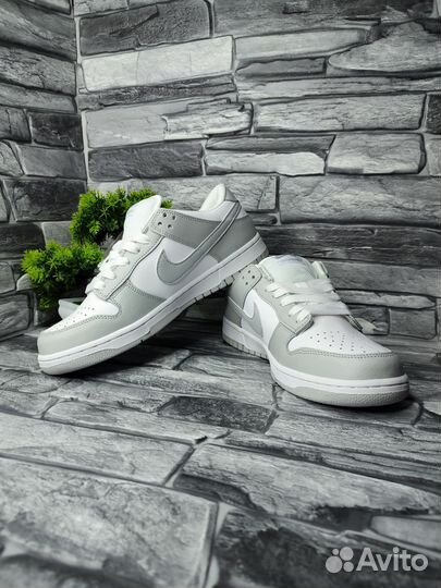 Кроссовки Nike Dunk Low Grey Fog