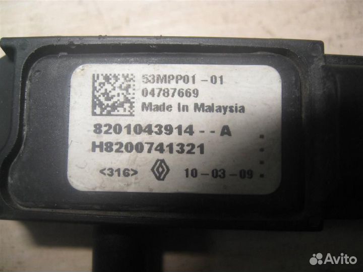 Датчик абсолютного давления Renault Scenic 3 (JZ)