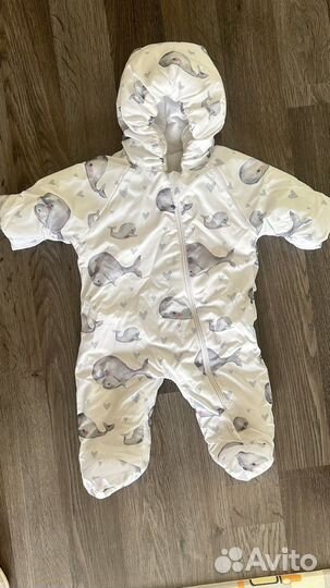 Конверт на выписку для малыша зимний