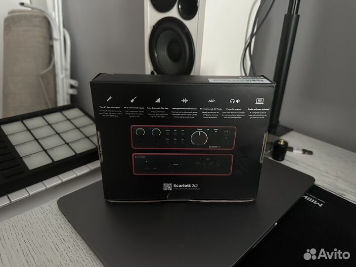 Новая focusrite scarlett 2i2 4th gen