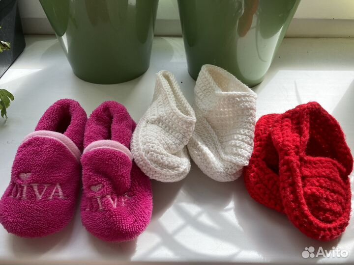 Сандали, тапочки,пинетки