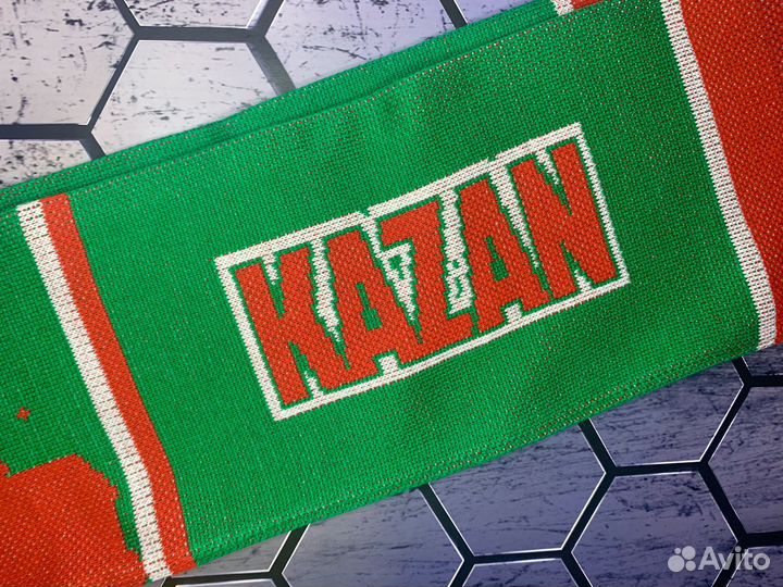 Шарф ак барс в подарок шапка атрибутика болельщика