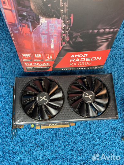 Новая RX 6600 8Gb XFX Swift 210 Core