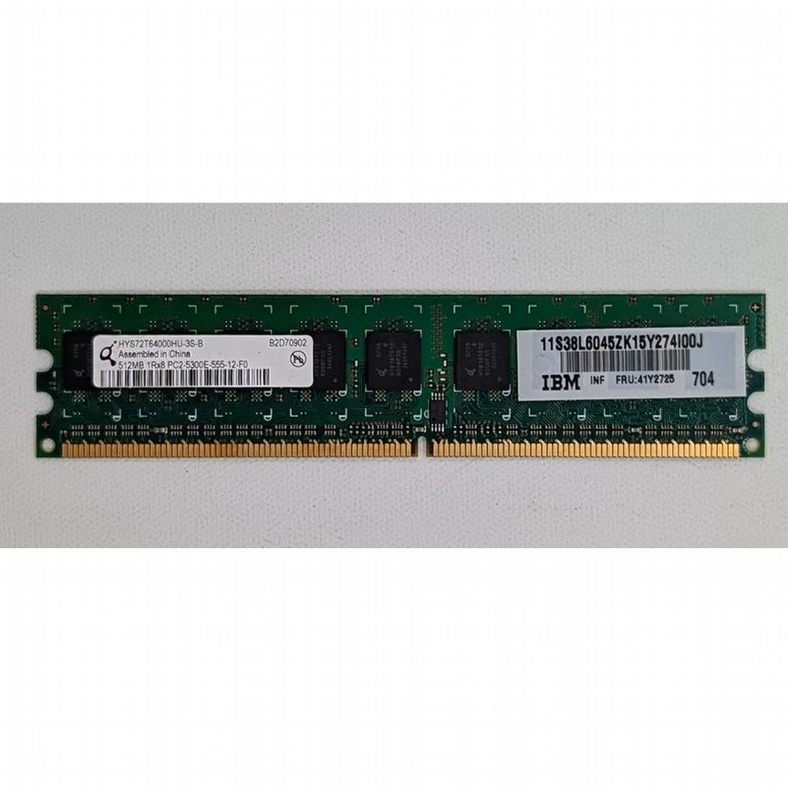 [HYS72T64000HU-3S-B] Модуль Памяти 41y2725, 38l6045