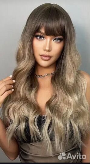 Парик блонд омбре новый