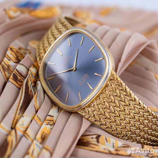 Оригинал Omega DeVille Кварц Серебро