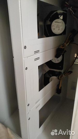 Риг из rtx 3070 TI в Cold Case