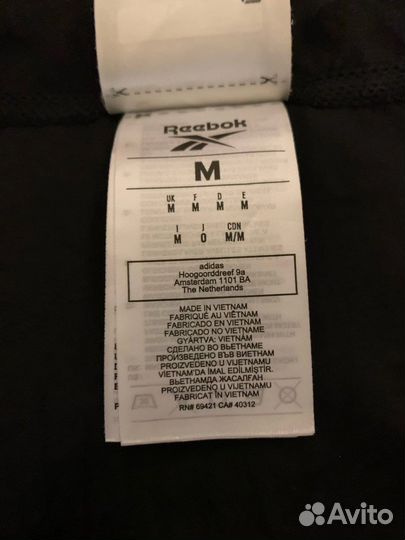 Спортивный костюм reebok оригинал