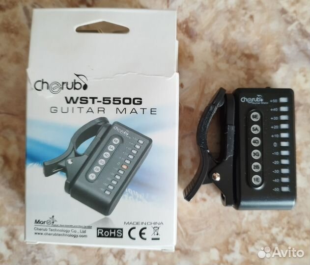 Цифровой тюнер для настройки гитары