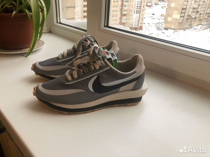 Кроссовки Nike x Sacai x clot LDWaffle оригинал