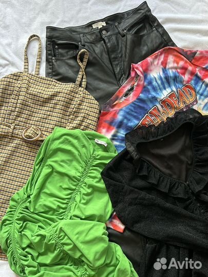 Одежда женская пакет размер L (48) zara, primark