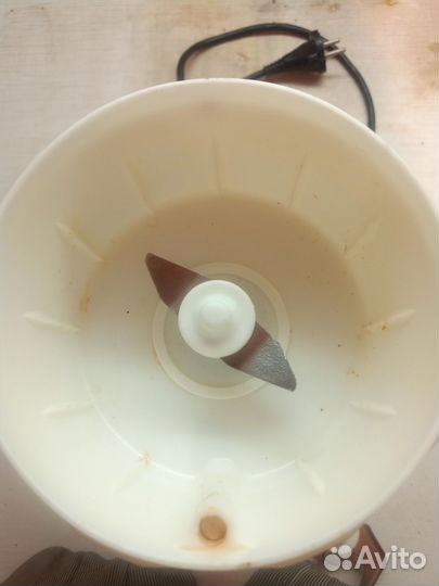 Электромясорубка СССР + кофемолка два в одном