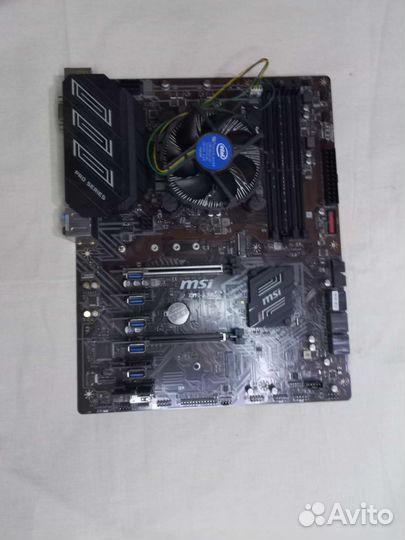 Материнская плата msi z390 a pro