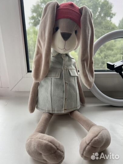 Мягкая игрушка заяц