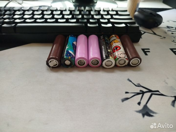Литиевые батарейки 18650