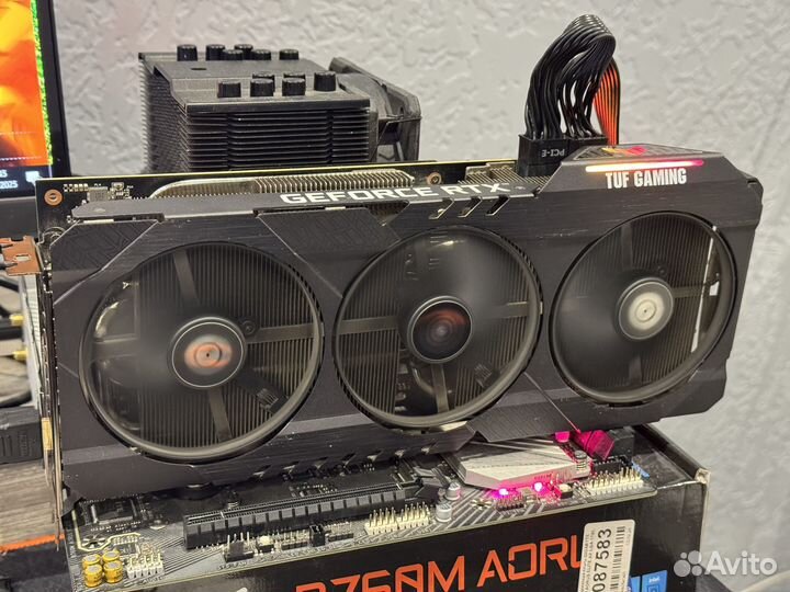 Видеокарта asus GeForce RTX 3070 Ti TUF Gaming