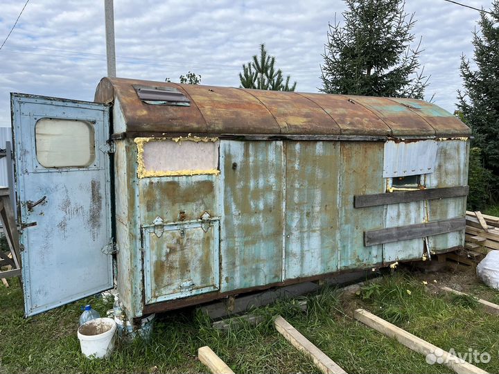 Вагончик для проживания (кунг газ 66, бытовка)
