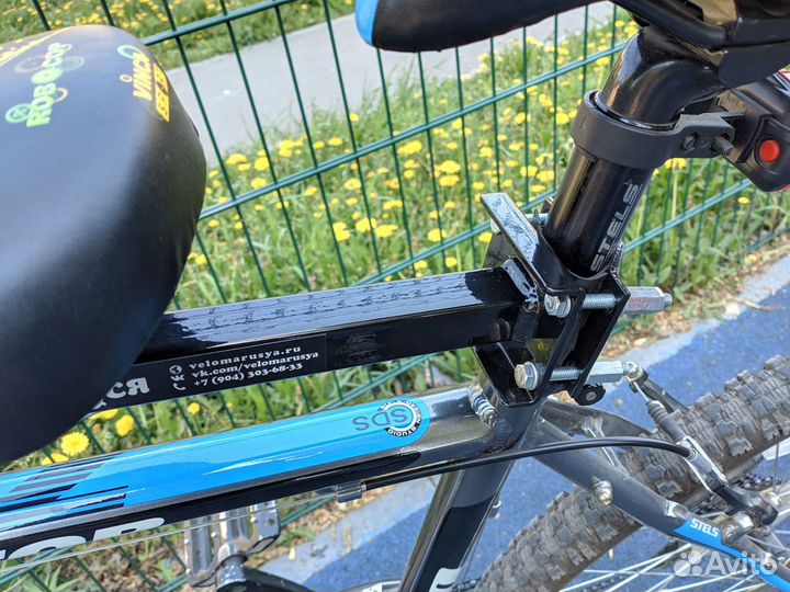 Велокресло переднее «Маруся» б/у