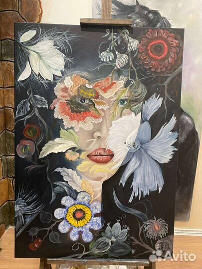 Картина маслом на холсте