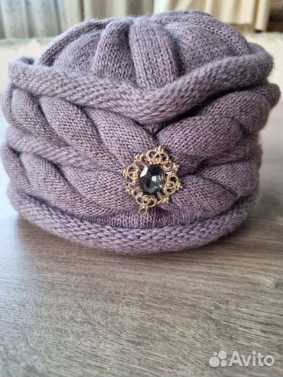 Шапка женская вязаная