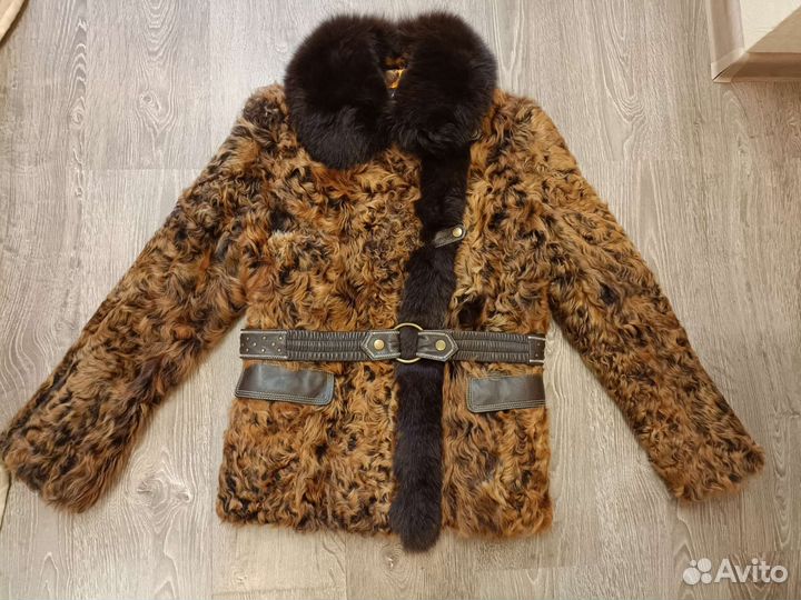 Полушубок натуральный из козлика