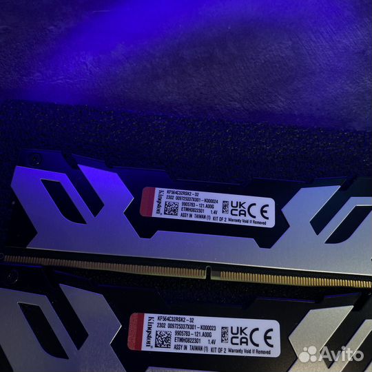 Оперативная память Kingston fury Renegade Silver