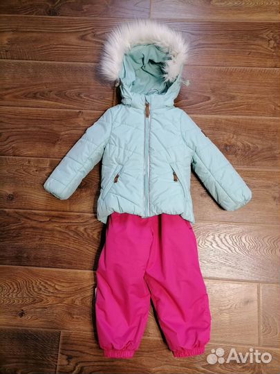 Зимний костюм для девочки 98р