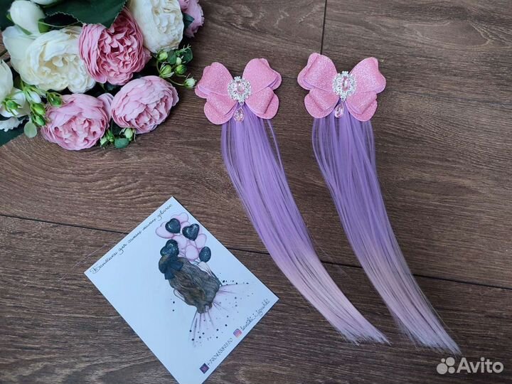 Заколки и бантики для свадьбы и сада