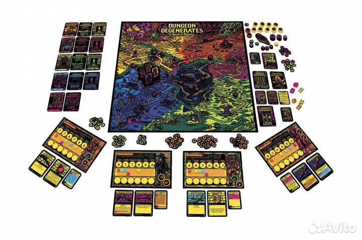 Настольная игра Dungeon Degenerates: Hand of Doom