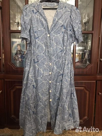 Халат - платье, женский новый ссср(рсфср)