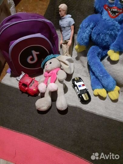 Мягкие игрушки бесплатно.Рюкзачек